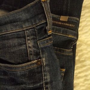 CITIZENS OF HUMANITY HIGH RISE JEANS 26